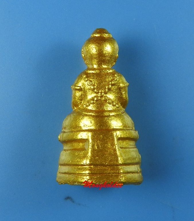 กุมารทอง หรือ พรายกุมาร เนื้อผงพรายกุมาร หลวงพ่อสาคร วัดหนองกรับ No.2707 สภาพสวย - 2