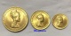 เหรียญสมเด็จพระนางเจ้าสิริกิตติ์ พระบรมราชินีนาถ พระขนมายุครบ 3 รอบ ปี 2511 ชุดทองคำ 3 เหรียญ 