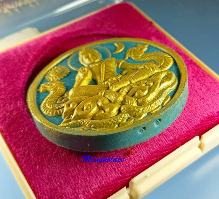 พระโพธิสัตว์องค์พ่อจตุคามรามเทพ รุ่นอภิโครตมหาเศรษฐีอันดามัน ปี50 พิธีใหญ่ วัดพระมหาธาตุวรมหาวิหาร - 4