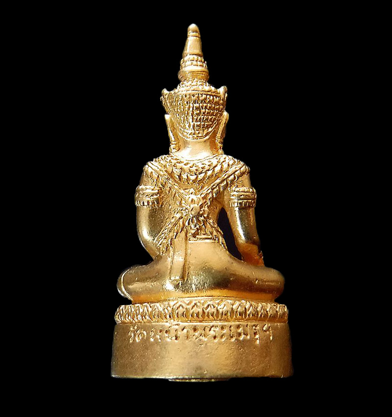พระพุทธนิมิตร วัดหน้าพระเมรุ เนื้อ ทองคำ - 3