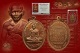 เหรียญเจริญพรบนเนื้อทองแดง รุ่น ญสส. เพชรกลับ หลวงปู่บัว ถามโก วัดศรีบุรพาราม พศ.2553 หมายเลข 10063