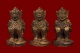 หนุมานเนื้อสัมฤทธิ์ก้นอุดผง รุ่น มงคลบูรพา หลวงปู่บัว ถามโก พศ.2561 หมายเลข 2083 + 3151 + 3775