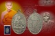 เหรียญรูปไข่เนื้อเงิน รุ่น ที่ระลึกสร้างพระพุทธชินราชฯ หลวงปู่บัว ถามโก พศ.2556 หมายเลข 1080