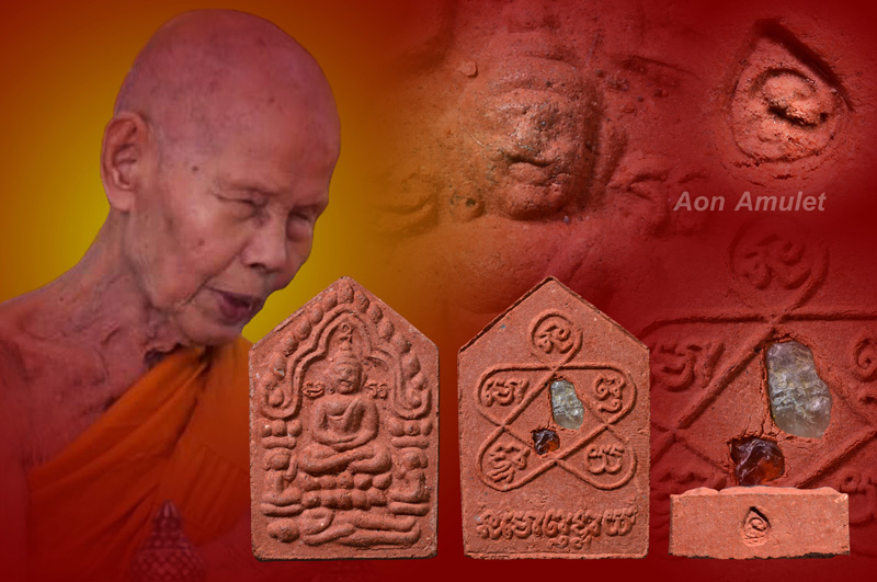 พระขุนแผนพรายกุมารพิมพ์เล็กเนื้อว่านสบู่เลือด หลวงปู่บัว ถามโก พศ.2554 องค์ที่ 1 - 1