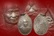 เหรียญรูปไข่เนื้อเงินพิมพ์เล็ก หลวงพ่อแฟ้ม อภิรโต วัดป่าอรัญญิกาวาส พศ.2516 องค์ที่ 1