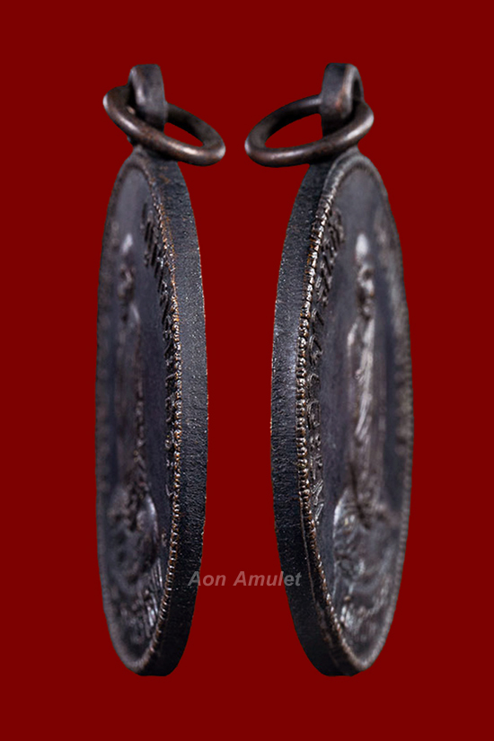 เหรียญสุบินนิมิตเนื้อทองแดง หลวงปู่มั่น ภูริทัตโต วัดป่าสุทธาวาส จ.สกลนคร พศ.2521 องค์ที่ 1 - 4