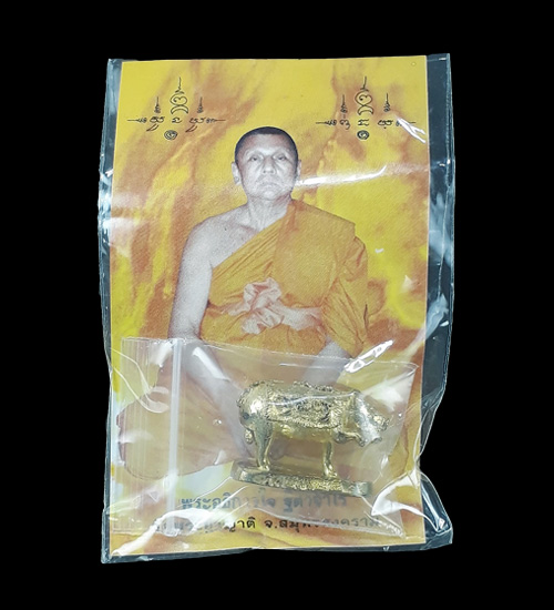 1 ใน 2999 *** พญาหมูกวักทรัพย์ รุ่นแรก พระอธิการใจ วัดพระยาญาติ จ.สมุทรสงคราม ปี2551 - 4