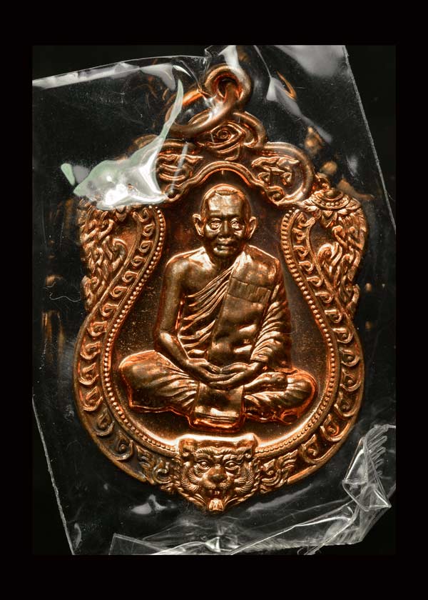 เหรียญเสมา6รอบ เนื้อทองแดง หลวงพ่อสาคร วัดหนองกรับ ระยอง - 1