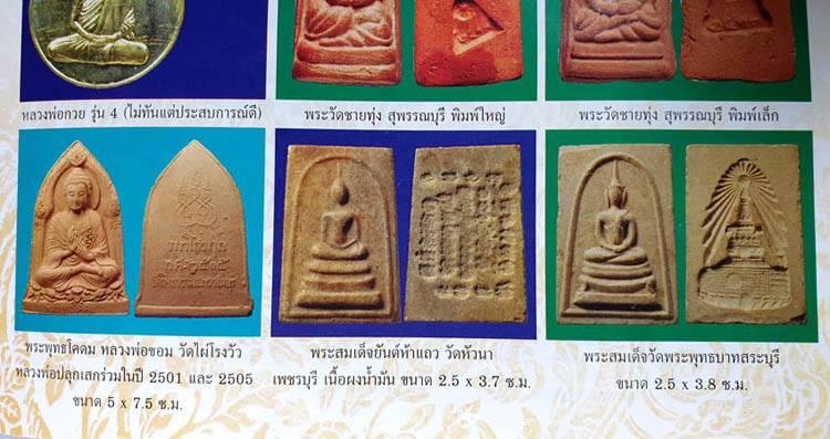 สมเด็จหลังยันต์ห้าแถว หลวงพ่อกวยปลุกเสก วัดหัวนา เนื้อผงน้ำมัน ปี2518(4) - 3
