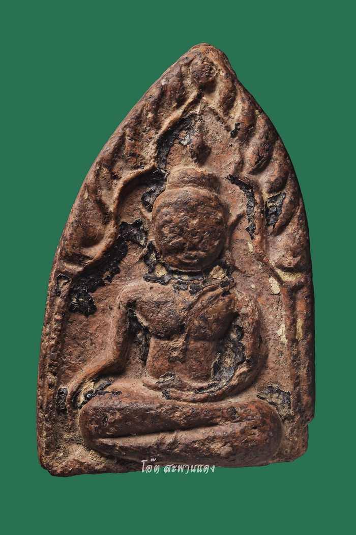 พระขุนแผนพลายคู่ตัดเดี่ยว พิมพ์หน้ากลม - 1