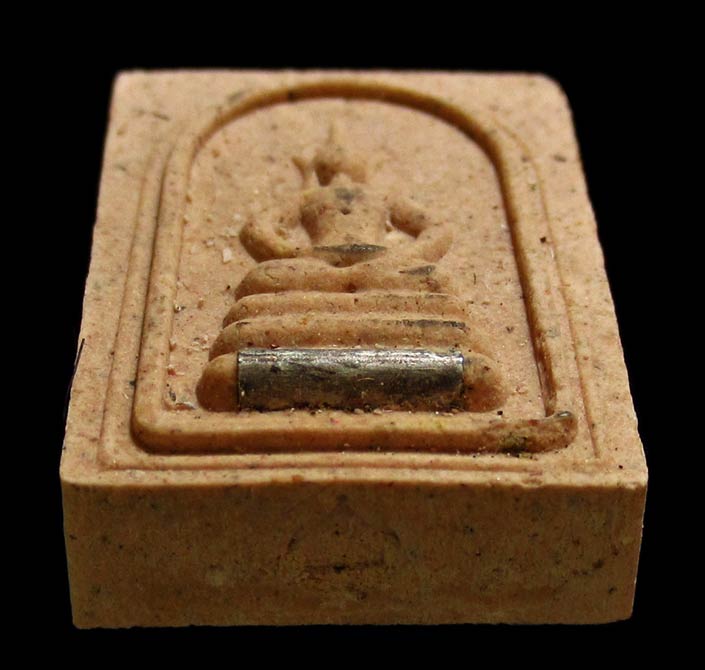ชมค่ะ...สมเด็จเยี่ยวชะนีนะจินดามณีรุ่นแรก เนื้อชมพูตะกรุดเงิน สร้างพิพิธภัณฑ์หลวงพ่อตัดวัดชายนาGP139 - 4