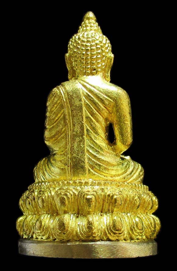 รางวัลที่ 1 พระกริ่งอิสวาสุ มหามงคล 100 ปี สมเด็จญาณฯ วัดบวรฯ ปี 56 เนื้อทองฝาบาตรก้นเงิน GP445 - 2
