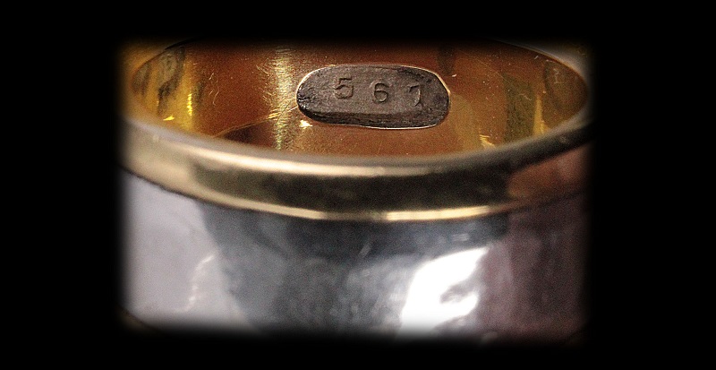 แหวนปลอกมีด นิ้วเพชรพระอิศวร เนื้อเงิน พิธีเสาร์ห้าบูชาครู  - 2