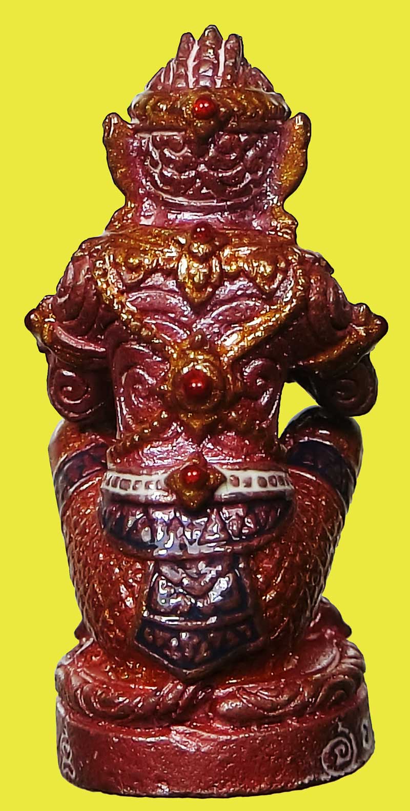 หนุมานมหาปราบไพรี ( มหาปรารถนา ) รุ่นแรกพระครูสารธรรมนิเทศ ทิน วรจิตฺโต วัดชายนา เพชรบุรี พิธีใหญ่ - 3