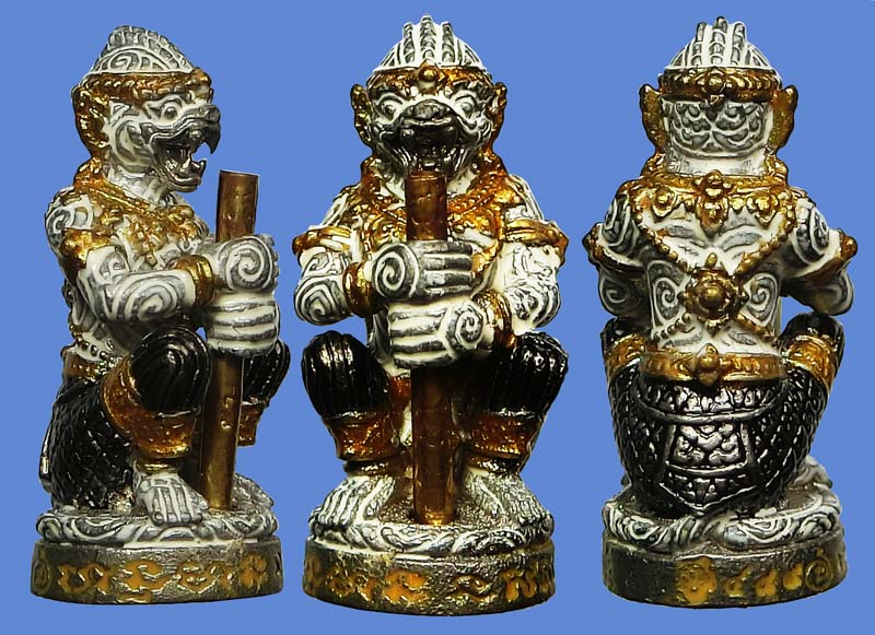 หนุมานมหาปราบไพรี ( มหาปรารถนา ) รุ่นแรก พระครูสารธรรมนิเทศ ทิน วรจิตฺโต วัดชายนา เพชรบุรี พิธีใหญ่ - 2