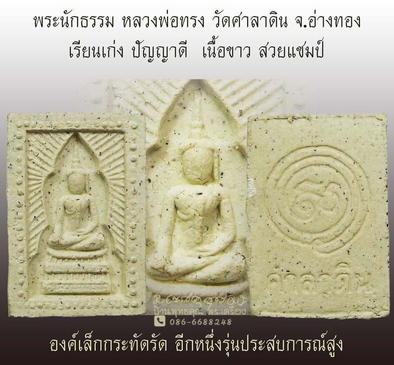 พระนักธรรม เรียนเก่ง ปํญญาดี หลวงพ่อทรง วัดศาลาดิน จ.อ่างทอง - 1