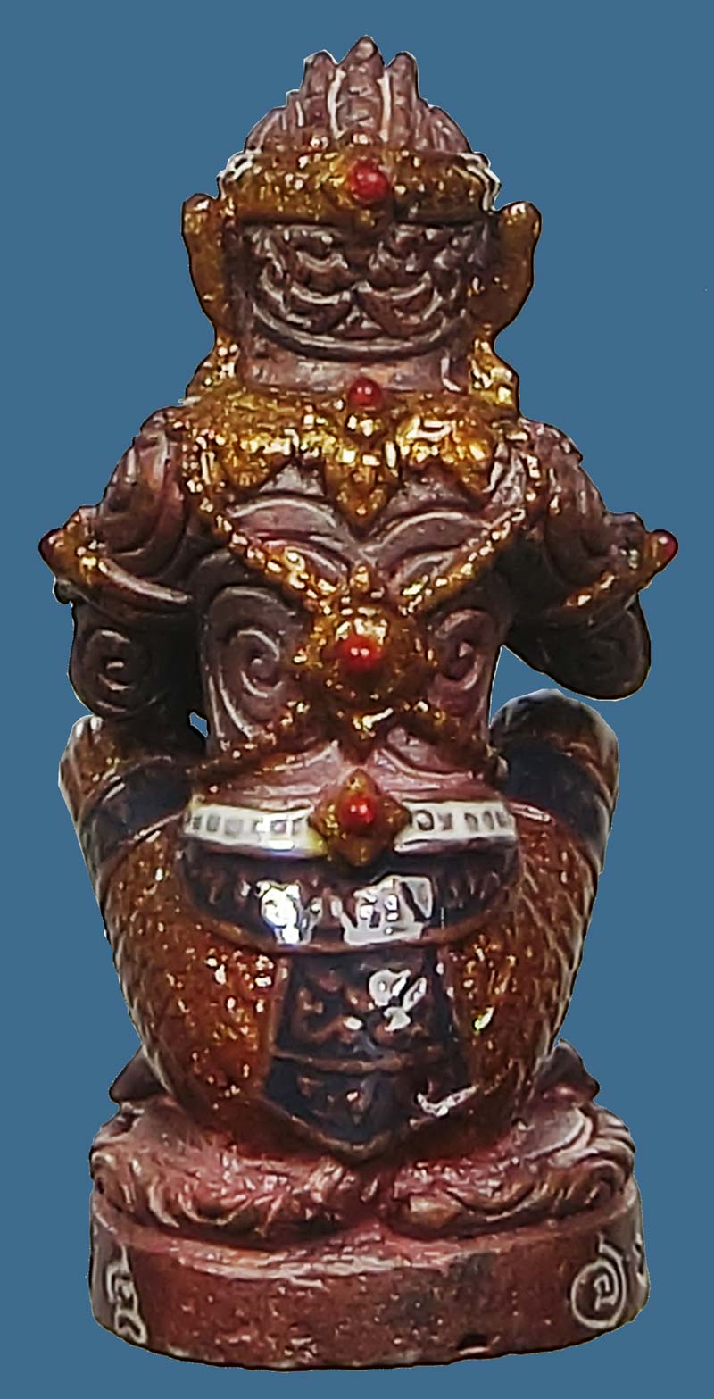 หนุมานมหาปราบไพรี ( มหาปรารถนา ) รุ่นแรก พระครูสารธรรมนิเทศ ทิน วรจิตฺโต วัดชายนา เพชรบุรี พิธีใหญ่ - 3