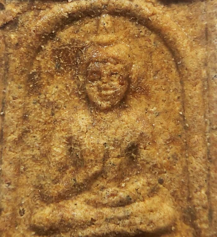 สมเด็จประทานพร( ปางโอเค) เนื้อผงผสมว่านดอกทอง ปี 2551 หลวงพ่อตัด วัดชายนา กดพิมพ์คมชัด สวยเดิมๆครับ - 4