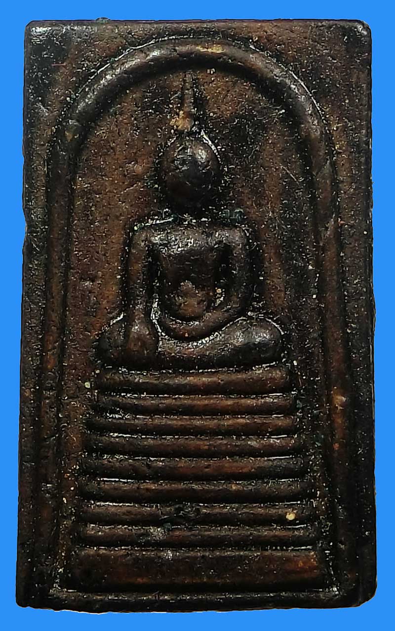 1 ใน 109 องค์ สวยเดิมกล่องเดิม พระสมเด็จชินบัญชร หลวงปู่ญาท่านสวน วัดนาอุดม ปี 2543 - 4