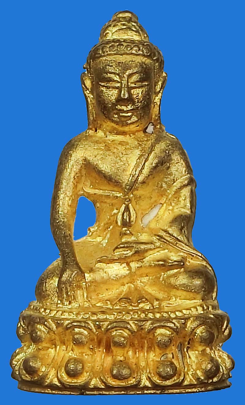 พระกริ่งเสาร์ ๕ หลวงพ่อตัด ปวโร วัดชายนา จ.เพชรบุรี เนื้อชนวน ปี 2550 หมายเลข 43 สร้างน้อยหายาก - 2