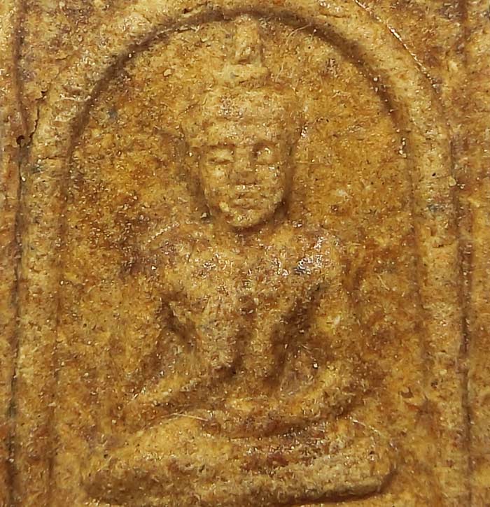 สมเด็จประทานพร( ปางโอเค) เนื้อผงผสมว่านดอกทอง ปี 2551 หลวงพ่อตัด วัดชายนา กดพิมพ์คมชัด สวยแชมป์ครับ - 4