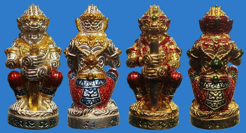 หนุมานมหาปราบไพรี ( มหาปรารถนา ) รุ่นแรก พระครูสารธรรมนิเทศ ทิน วรจิตฺโต วัดชายนา เพชรบุรี พิธีใหญ่ - 2