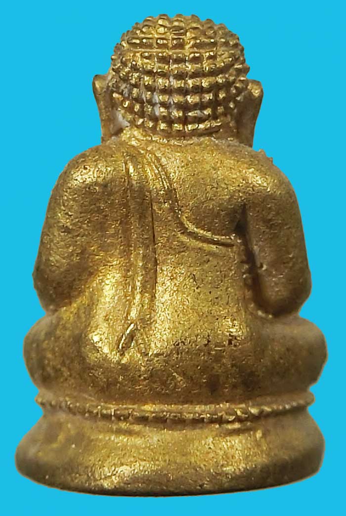 พระสังกัจจายน์รับลาภสมปราถนา เนื้อทองสตางค์ หลวงพ่อตัด วัดชายนา ปี 2549 สวยๆโค๊ดเต็ม - 2