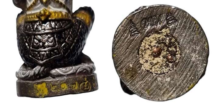 หนุมานมหาปราบไพรี ( มหาปรารถนา ) รุ่นแรก พระอาจารย์ทิน วัดชายนา เพชรบุรี พิธีใหญ่เนื้อดีบุก - 4