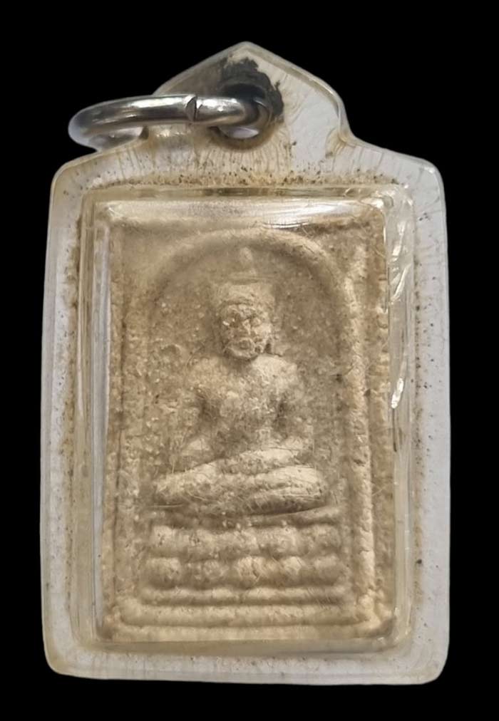 สมเด็จประทานพร( ปางโอเค) เนื้อผงผสมว่านดอกทอง ปี 2551 หลวงพ่อตัด วัดชายนา กดพิมพ์คมชัด สวยๆครับ - 1