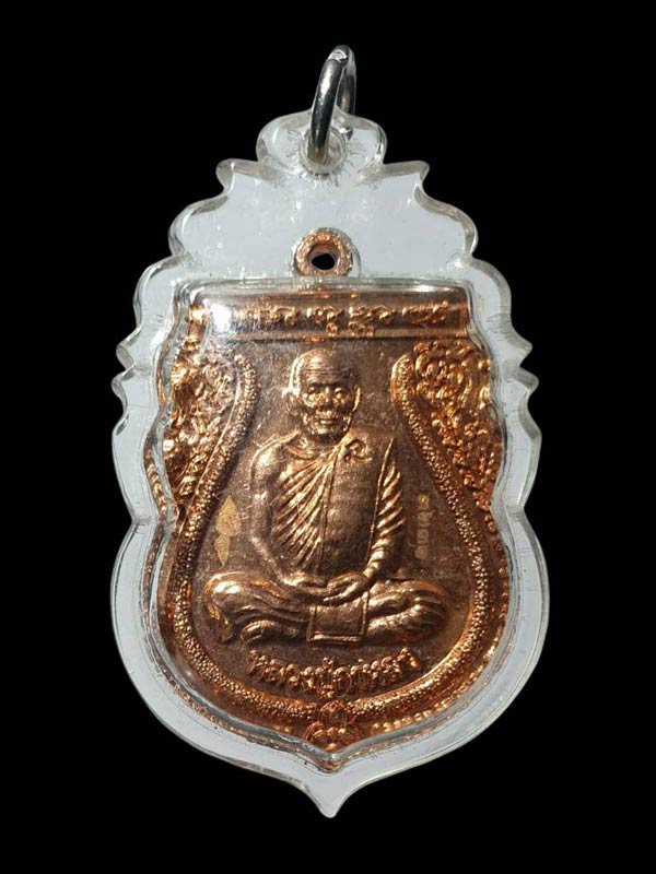 เหรียญพญาหมูพลิกแผ่นดิน หลวงปู่กาหลง วัดเขาแหลม จ.สระแก้ว ปี 2550 - 1