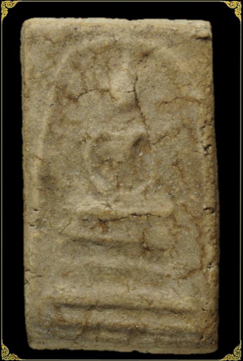 พระหลวงตาพัน พิมพ์ใหญ่ไหล่ยก วัดใหม่อมตรส บางขุนพรหม กรุงเทพฯ - 3