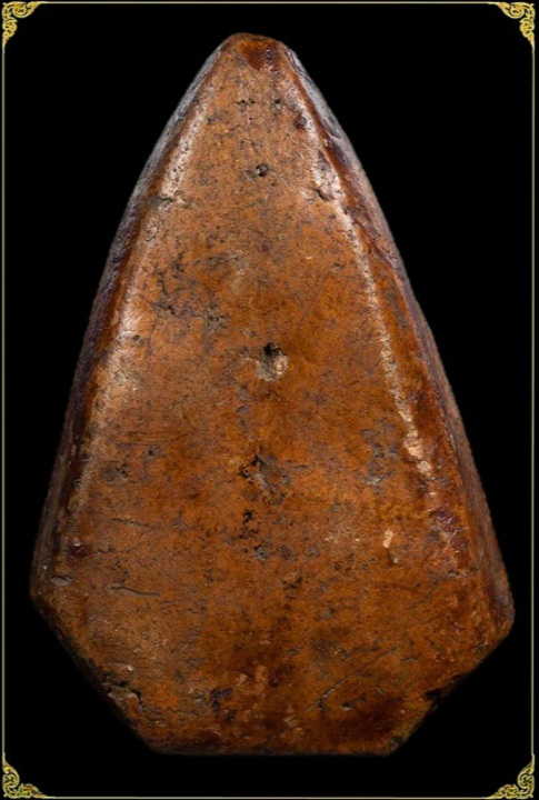 พระพุทธเนื้อดินเก่าลงรักยางไม้ - 2