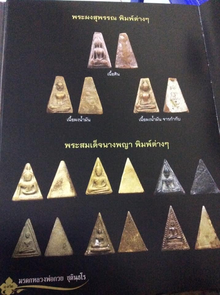 พระผงสุพรรณ ลพ.กวย ปี 15 พร้อมบัตรรับรองพระแท้ - 3