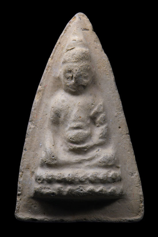 พระพุธโธน้อย แม่ชีบุญเรือน วัดอาวุธฯ เนื้อดิน ปี2494 - 1