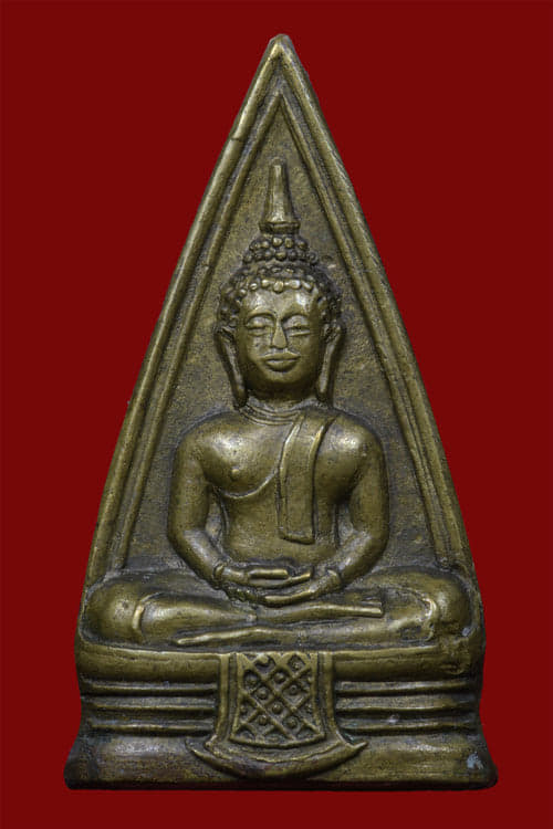 พระพุทธโสธร วัดโสธร พิมพ์2หน้า 5757 ปี2497 - 2
