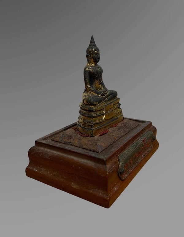 พระบูชาเล็กตั้งหน้ารถ หลวงพ่อพุทธโสธร ปี2509 - 3