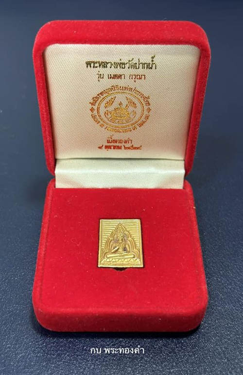 เหรียญหล่อพระพุทธ วัดปากน้ำ รุ่นเมตตา กรุณา พ.ศ.2534 เนื้อทองคำ - 5