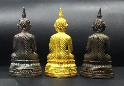 พระกริ่งนิรันตราย ญสส. ปี 2535 ชุดกรรมการ เนื้อทองคำ เนื้อเงิน เนื้อนวะ วัดบวรนิเวศวิหาร - 2