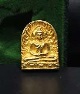 พระซุ้มกอ สมเด็จพระญาณสังวร ญสส. วัดบวรนิเวศ ปี 2533 มูลนิธีเพื่อการศึกษา เนื้อทองคำ 