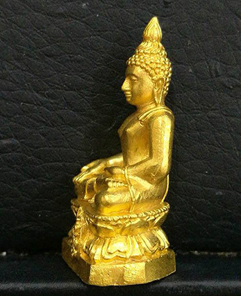 พระกริ่งไพรีพินาศ รุ่นพิเศษ สก. วัดบวรนิเวศ ปี2535 เนื้อทองคำ - 2