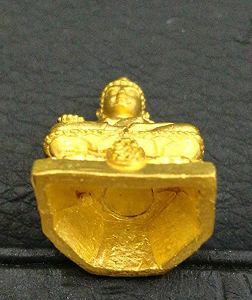 พระกริ่งไพรีพินาศ รุ่นพิเศษ สก. วัดบวรนิเวศ ปี2535 เนื้อทองคำ - 4