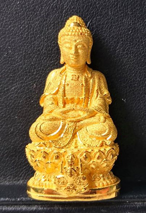 พระกริ่งจีน "ต้าเยิ่นถะ" ครบชุด เนื้อทองคำ เนื้อเงิน เนื้อนวะ วัดบวรนิเวศ - 1