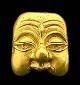 หน้าพรานบุญ รุ่นแรก หลวงปู่บุญมา วัดถ้ำโพงพาง จ.ชุมพร ปี 2558 เนื้อทองคำ