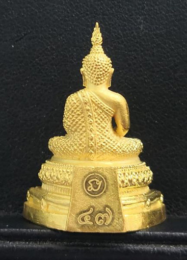 พระเบญจพุทธปาฏิหาริย์ ส.ธ. รุ่น "พระเทพรักษา" เนื้อทองคำ พระพุทธมหามณีรัตนปฏิมากร - 2