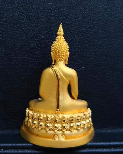 พระพุทธรูป คุ้มเกล้าฯ ภปร.มหามงคล 80 พรรษา ปี 2550 เนื้อทองคำ พิมพ์ใหญ่ - 2