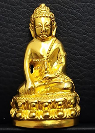 พระกริ่ง ญาณรังษี เนื้อทองคำ วัดบวรนิเวศวิหาร ปี 2544 - 1