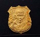 เหรียญอาร์ม 2หน้า หลวงพ่อเกษม เขมโก หลัง ร.๕ เนื้อทองคำ