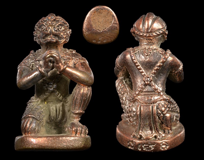 หนุมานไชโย(หนุมานรับโบนัส ปูนบำเหน็จ) นวะ หลวงปู่หงษ์ ปี2547 - 4