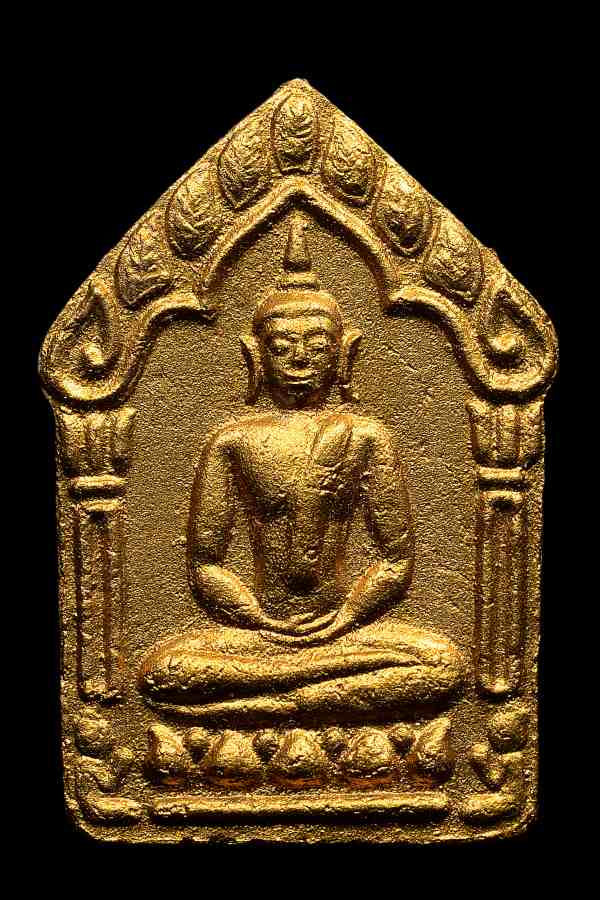 พระขุนแผน พิมพ์ใหญ่ ตะกรุดเงินคู่ หลวงพ่อสาคร วัดหนองกรับ ปี2546 - 1