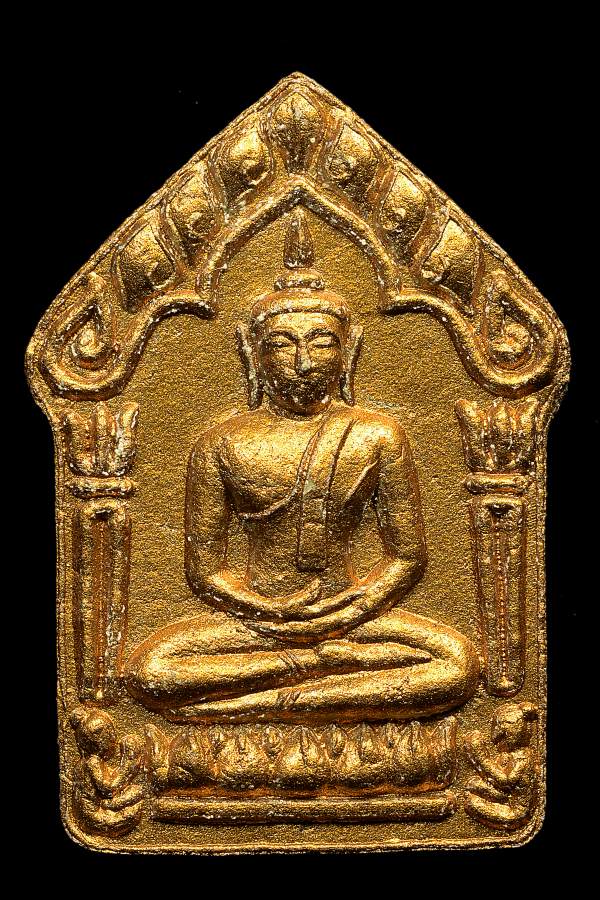 พระขุนแผน พิมพ์ใหญ่ ตะกรุดเงินคู่ หลวงพ่อสาคร วัดหนองกรับ ปี2551 - 1